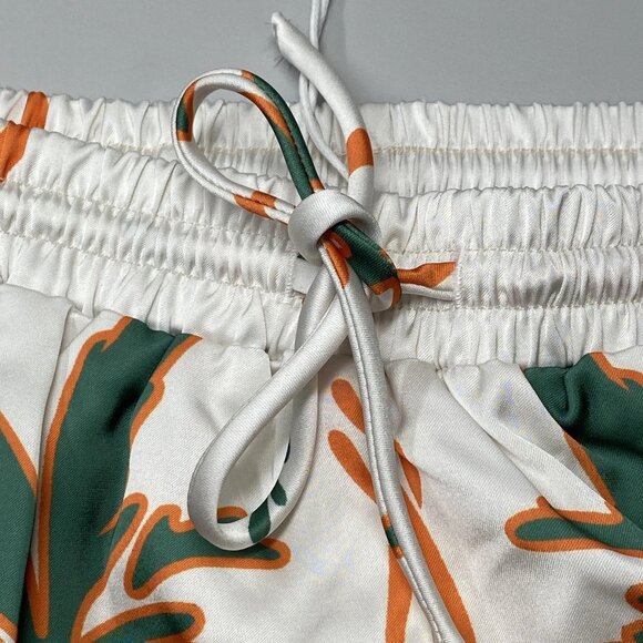 Seven Wonders Women’s Octavia Cabanna Sand Tropical Print Shorts Size M Off-Whit - Picture 6 of 8